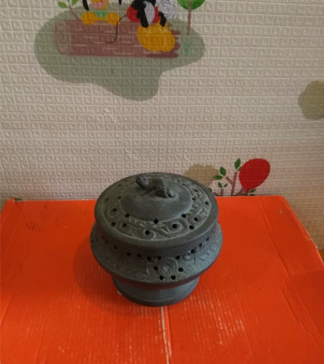 熏香炉摆件，紫砂制品，完好，实物拍摄，品相...
