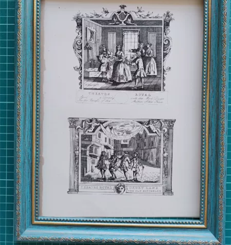 1850年威廉霍加斯钢版画 1.《皇家剧院...