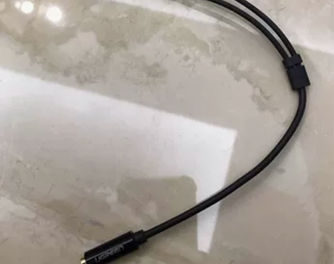 绿联 电脑耳机转手机耳机 原装95新（没有...