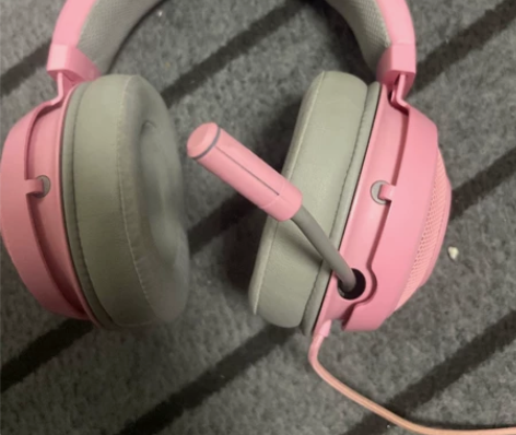 雷蛇北海巨妖7.1-粉色头戴式电竞游戏TH...