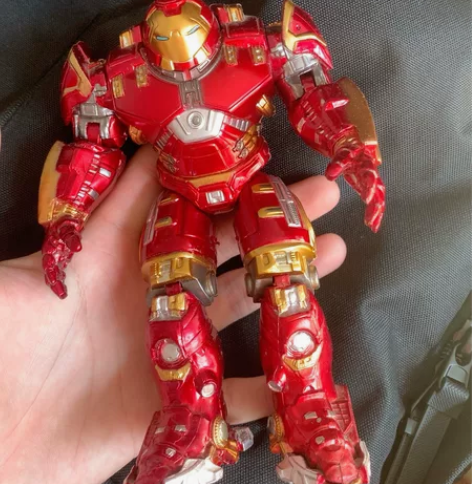 钢铁侠电镀手办 多关节可调 前女友送的 低...