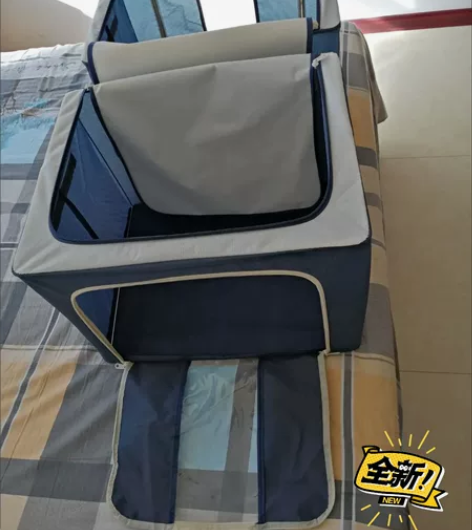 【35元两个包邮】72L衣服收纳箱衣柜整理...