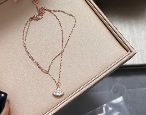 小扇子手链 没有任何品牌含义镀的18k  ...