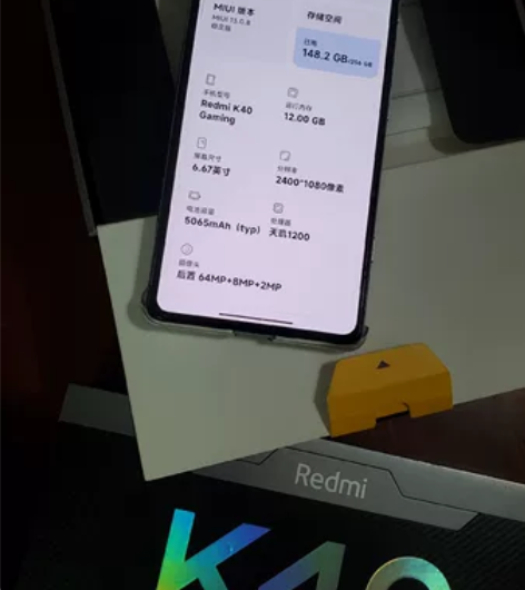 红米K40游戏增强版 12+256顶配 K...