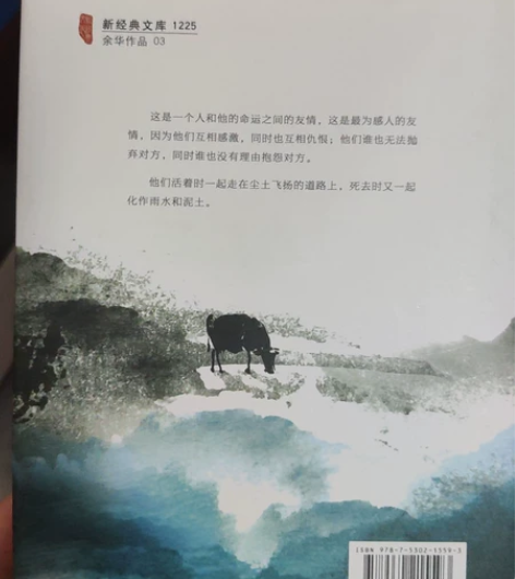 活着，作者余华，很励志的一本书，有需要的可...