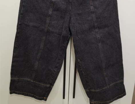 朝花夕拾九分牛仔裤，均码 感兴趣的话点“我...