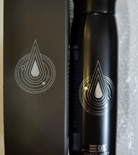 三体控温水杯黑色 55包邮（偏远地区除外）...