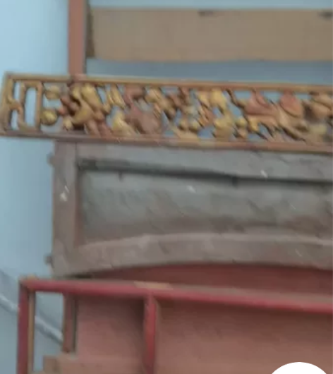 木雕镂空花板，一片葡萄松鼠民宿茶馆装饰，有...