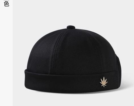 COOBARK潮牌雅痞帽子冬季女男士瓜皮帽...