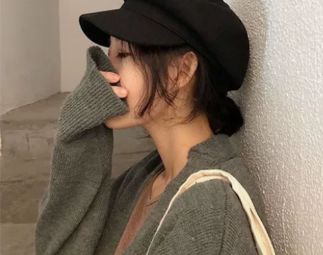 秋冬韩版百搭八角帽子贝雷帽女南瓜帽复古英伦...