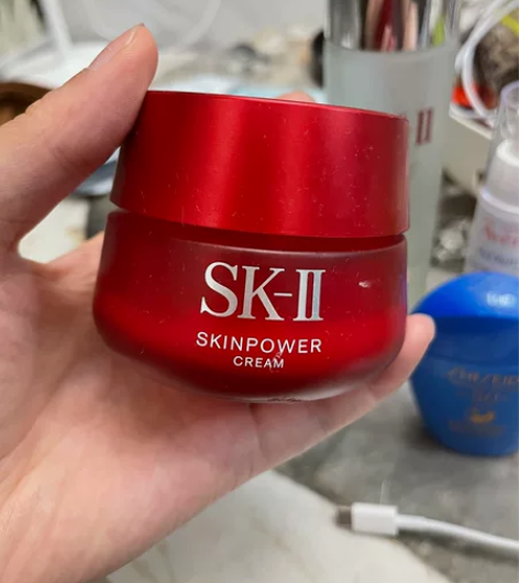 Sk2大红瓶面霜滋润版，孕期便宜出，余量如...