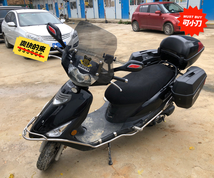 铃木海王星，不到两万公里，改装天使眼透镜，...