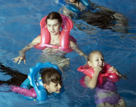 泳乐宝泳圈男女腋下圈成人儿童加厚浮圈充气游...