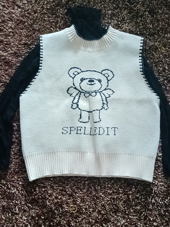 针织马甲   均码