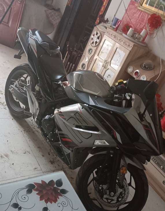 国产h2  400cc 双缸 声音好听 有...