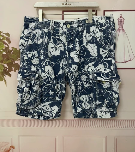 正品TOMMY裤男士休闲短裤（36码偏大3...