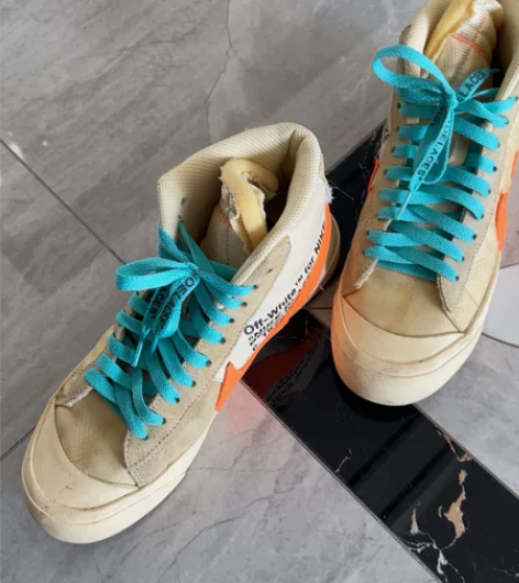 莆田耐克联名off，新旧看图片 感兴趣的话...