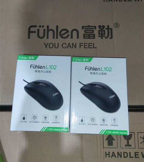 全新富勒L102有线办公鼠标 全新未拆封，...