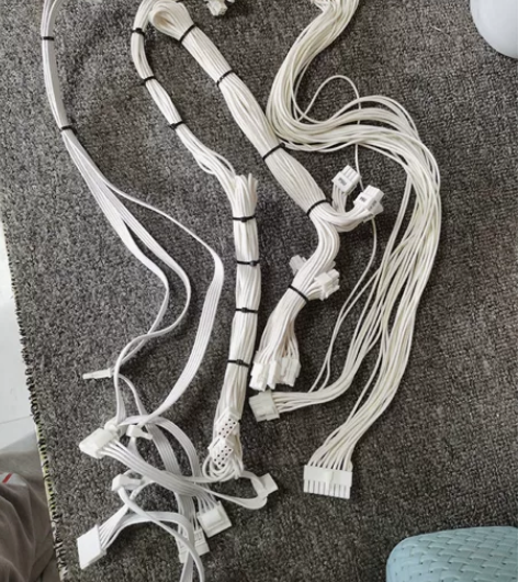 华硕rog 雪鹰850w电源原装模组线一套...