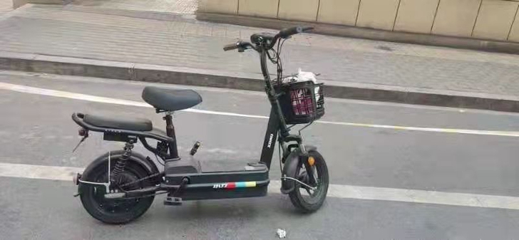 新国标带踏板，可以脚踩带链条。品牌小刀电动...