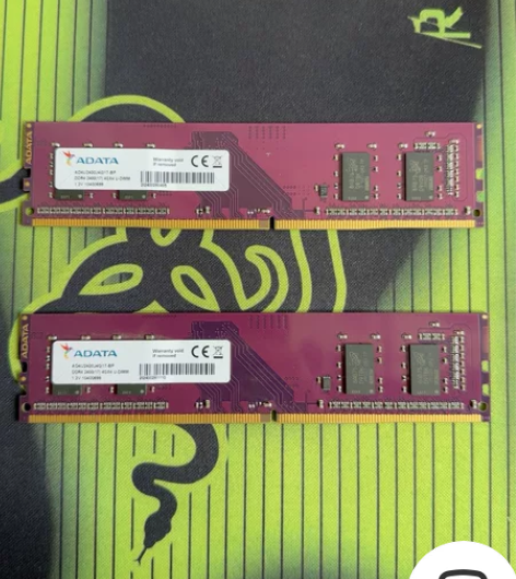 威刚内存条DDR4，2400，4G 自用闲...