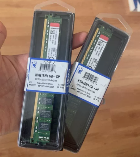 全新 金士顿DDR3台式机内存条8GB 感...
