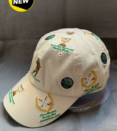 高尔夫重工刺绣双层运动休闲跑步健身街头滑板...