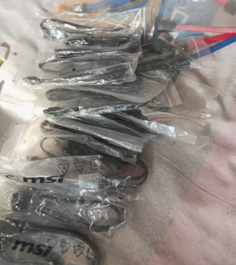 电脑SATA硬盘线 29根 有直头有弯头 ...