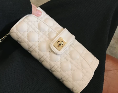 [转卖]高级感菱格链条包包女2020新款时...