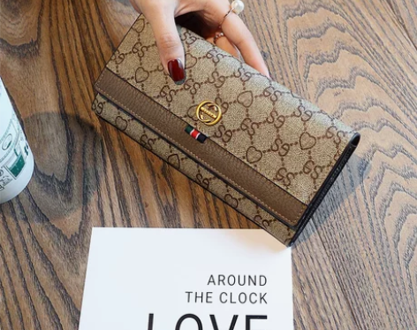 女士钱包 钱包卡包2020新款时尚皮夹长款...