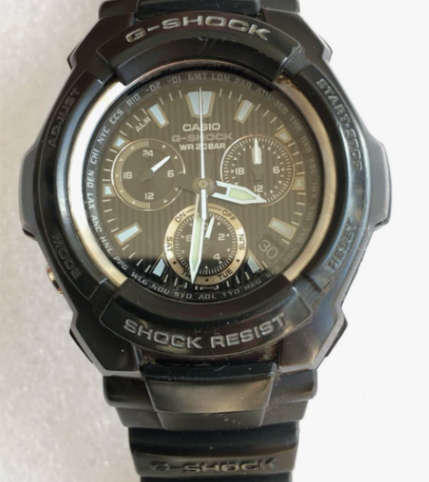 卡西欧G-1000H男表，没电，未清理，未...