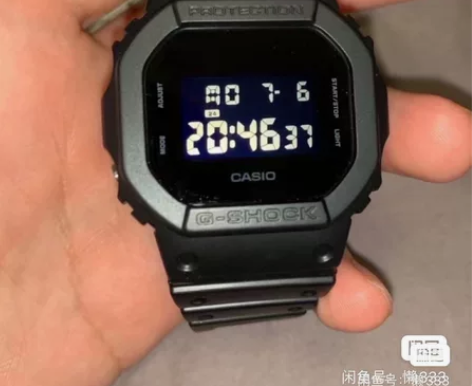 CASIO卡西欧G-SHOCK电子表小方块...