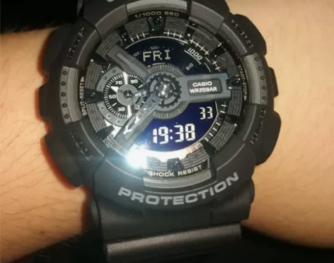 名称：卡西欧黑武士GA110 感兴趣的话点...