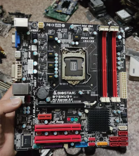 映泰B75MU3+ 1155针 B75主板...