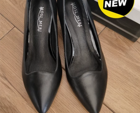 ?撤柜断码清仓春季真皮简约通勤气质细中跟优...