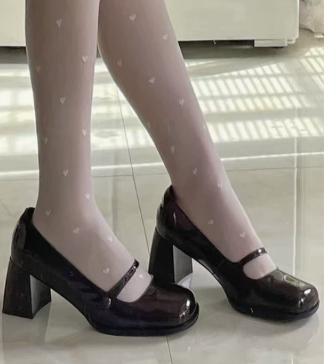 chic气质复古玛丽珍鞋女2022春秋季新...