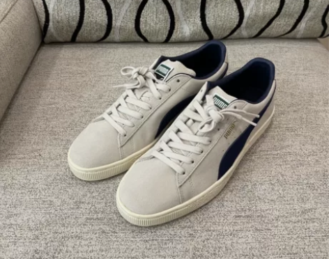 PUMA 板鞋 米白 44码 全新原盒售出...