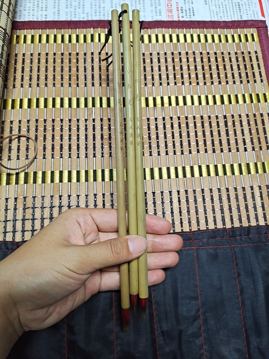 玉水湖笔 精品大红毛小红毛毛笔 小号工笔画...