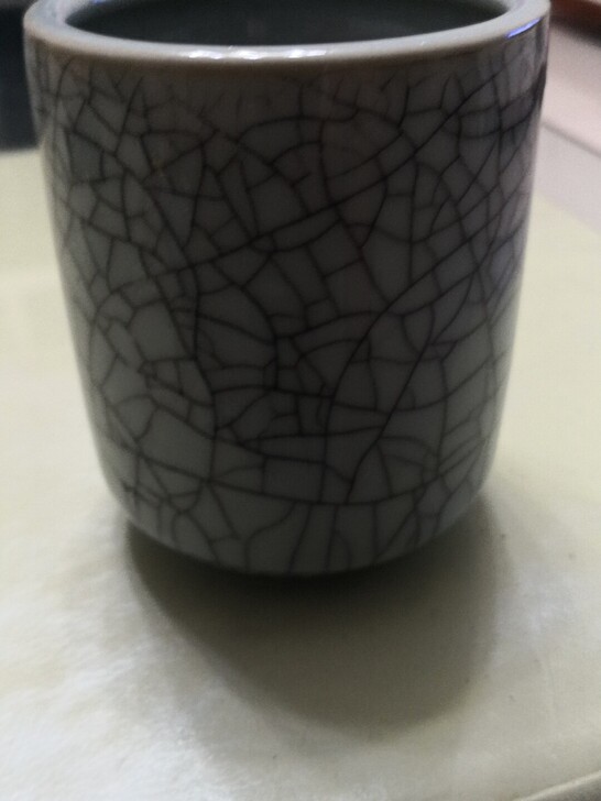 龙泉青瓷陶瓷冰裂笔筒 品牌：龙泉青瓷