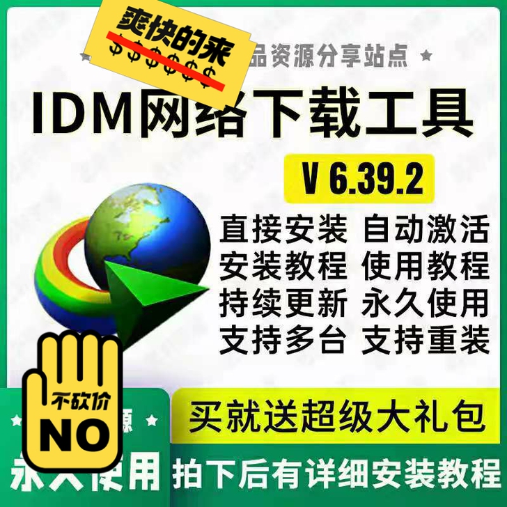 IDM 网络下载工具 直接安装