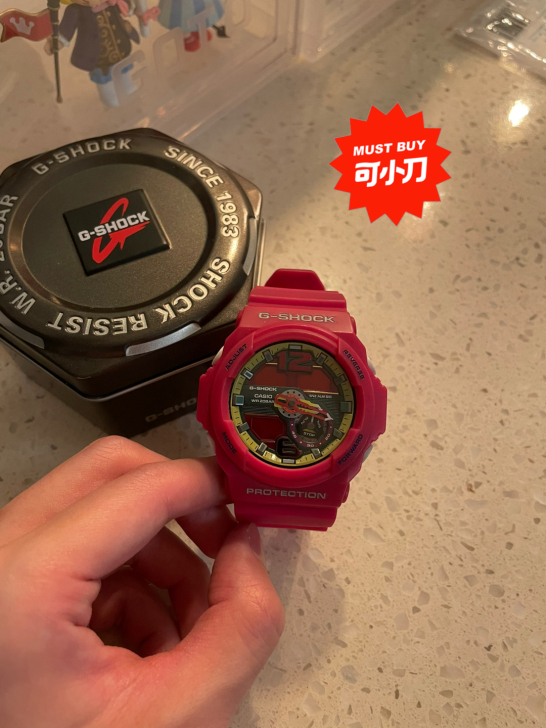 卡西欧G-SHOCK经典款5357GA-3...