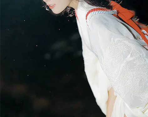 玉龙赋魏晋风齐腰汉服女正品原创白色中国风神...