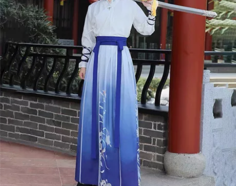 汉服男中国风正版魏晋制二手没穿几次全套 感...