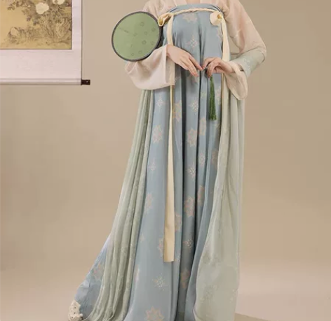 桔屿原创【长安花】S码蓝色，全新未穿洗1，...