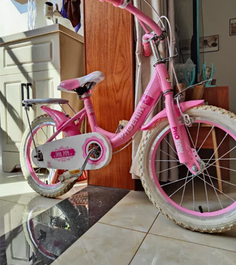 帮邻居卖辆16寸凤凰自行车，4-8岁可骑，...