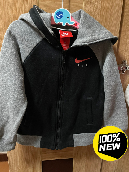 Nike/耐克 MAX儿童保暖抓绒运动休闲...