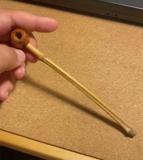 手工实木小烟斗。造型独特。自己的创意。实木...