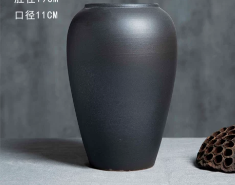 景德镇陶瓷花瓶摆件客厅插花新中式玄关装饰品...