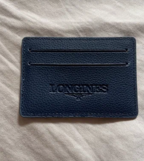 全新浪琴卡包。买手表的会员礼品。全新正品！...