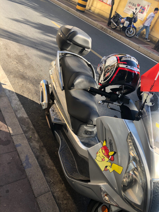 19年上牌的春风捷马250实表！！。车子太...